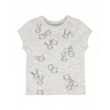 Купить футболка "котята и крольчата", серый mothercare 4173623
