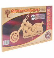 Купить сборная деревянная модель wooden toys классический мотоцикл ( id 2959745 )