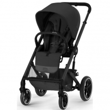 Прогулочная коляска Cybex Balios S Lux BLK с дождевиком 5210015