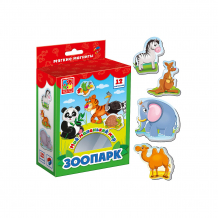 Купить мягкие магниты vladi toys "мой маленький мир" зоопарк ( id 10321479 )