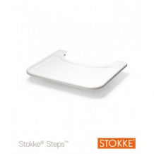 Купить столик-поднос tray для стульчика stokke steps, белый stokke 996763211