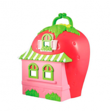 Купить strawberry shortcake 12267 шарлотта земляничка набор кукла 15 см с домом и аксессуарами, коробка