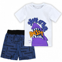 Купить babycollection костюм нападение акулы (футболка, шорты) 159/kss013/sph/k1/006/p1/p*m