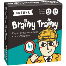 Купить игра-головоломка brainy trainy "логика" ( id 12747930 )
