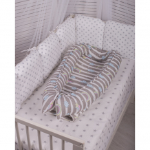 Купить body pillow гнездышко-кокон для новорожденных радуга coc_raduga
