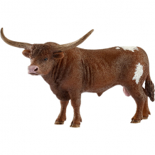 Купить коллекционная фигурка schleich "животные с фермы" техасский бык лонгхорн ( id 7168224 )