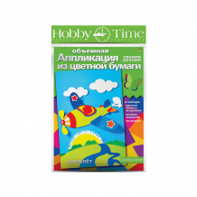 Купить объемная аппликация hobby time "самолет" из цветной бумаги ( id 12466642 )