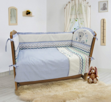 Купить комплект в кроватку sonia kids бип-бип (6 предметов) 209038 209038