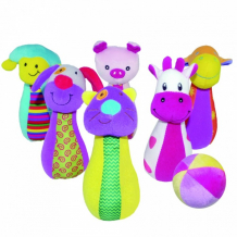 Купить развивающая игрушка biba toys набор боулинга счастливая ферма bs544