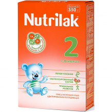 Купить молочная смесь nutrilak 2, с 6 мес, 350 г ( id 15149429 )