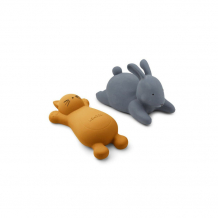 Купить liewood набор игрушек для ванной кот и кролик lw12778_0024