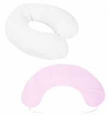 Купить комплект smart-textile бумеранг-лайт подушка/наволочка длина по краю 220 см, цвет: розовый ( id 8331805 )