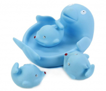 Купить капитошка игрушка для ванной мыльница дельфин и дельфинята b1326953-r