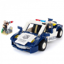 Купить конструктор enlighten brick police полицейский автомобиль (303 детали) г78517