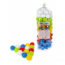 Купить colorplast шарики цветные для сухого бассейна 60 мм 100 шт. c1-117