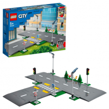 Купить lego city 60304 конструктор лего город city town перекрёсток