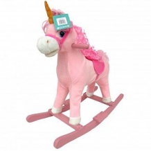 Купить качалка наша игрушка лошадка, цвет: розовый ( id 12877948 )