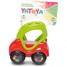 Купить машинка-неразбивайка яигрушка yatoya, зелёно-красная ( id 11068292 )