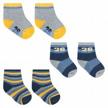 Купить носки 3 пары yo!, цвет: серый/желтый ( id 11708638 )