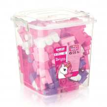Купить конструктор dolu в пластиковой коробке для девочек (100 деталей) 2556