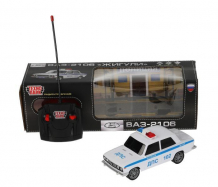 Купить технопарк машина радиоуправляемая ваз-2106 полиция vaz2106-18l-pol-wh
