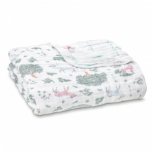 Купить одеяло aden&anais из муслина forest fantasy deer 120х120 см 6143