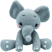 Купить вязаная игрушка niki toys слонёнок по, 40см ( id 11813508 )