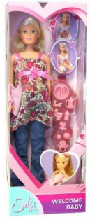 Купить simba кукла штеффи беременная 5734000