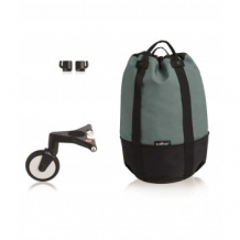 Купить сумка для коляски babyzen yoyo+ с колесом-платформой aqua, аква babyzen 997064089