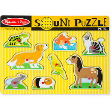 Пазл со звуком Melissa & Doug, Домашние животные ( ID 11154215 )