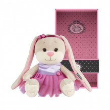 Купить мягкая игрушка jack&lin зайка в розовой юбочке 25 см jl-022008-25