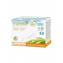 Купить masmi гигиенические тампоны super plus из органического хлопка 15 шт. 00082