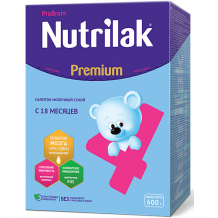 Купить молочный напиток nutrilak premium 4, с 18 мес, 600 г ( id 15149293 )