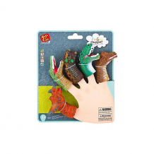 Купить пальчиковый театр finger puppets "динозавры", 5 шт ( id 13335658 )