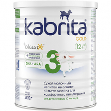 Купить молочный напиток kabrita 3 gold, с 12 мес, 400 г ( id 16050875 )