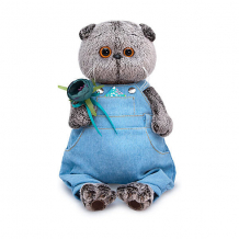 Купить одежда для мягкой игрушки budi basa голубой комбинезон с розочкой, 30 см ( id 15309435 )