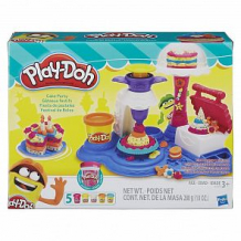 Купить набор для лепки из пластилина play-doh сладкая вечеринка ( id 2612237 )