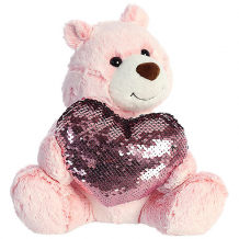 Купить мягкая игрушка aurora медведь большое сердце, 30 см ( id 14365362 )