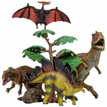 Купить masai mara набор динозавры и драконы для детей мир динозавров (6 предметов) mm206-027 mm206-027