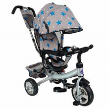 Купить трехколесный велосипед farfello tstx6588, цвет: серый с синими звездами ( id 11456872 )