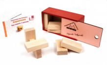 Купить деревянная игрушка ступеньки творчества кирпичики от семьи никитиных 017