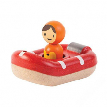 Купить деревянная игрушка plan toys катер береговой охраны 5668