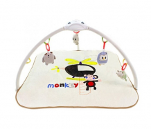 Купить развивающий коврик konig kids веселая обезьянка с проектором аи000000557