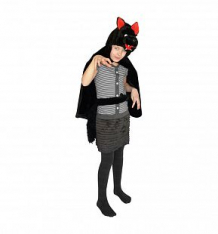 Купить карнавальный костюм winter wings волк плащ-накидка, цвет: черный ( id 10158201 )