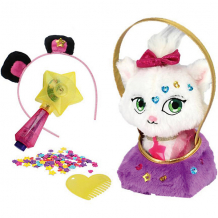 Купить мягкая игрушка shimmer stars котенок с сумочкой, 20 см ( id 12180210 )