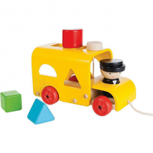Купить сортер-каталка plan toys "автобус", желтый ( id 13551238 )