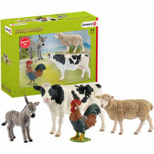 Купить коллекционный набор фигурок schleich "животные с фермы" животные фермы ( id 5178103 )