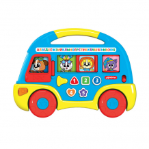 Купить развивающая игрушка азбукварик музыкальный автобус первые знания 2808в 