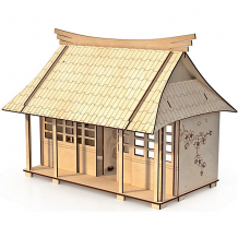 Купить сборная модель хэппидом кукольный домик "сакура", с мебелью ( id 13451665 )