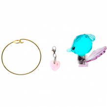 Купить crystal surprise 45707 кристал сюрприз фигурка павлин + браслет и подвески